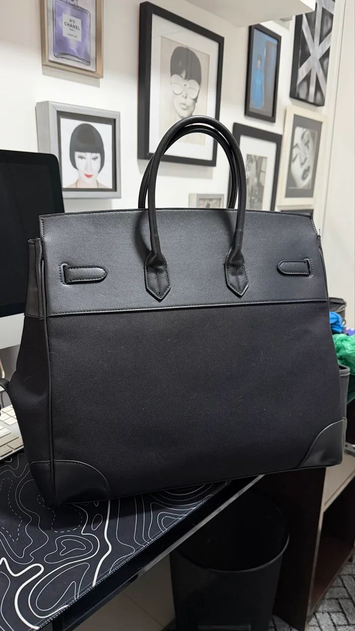 Bolsa estilo Birkin - Foto 3