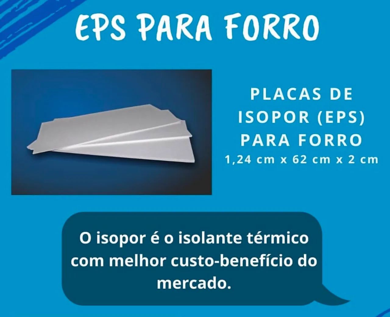 Isopor para Laje, Forro, Paredes e ETC  - Foto 6