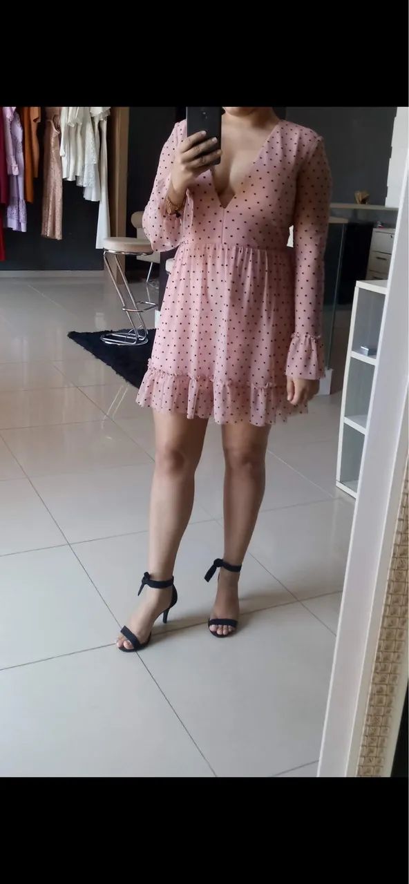 Vestido rosa Cloude - Foto 2