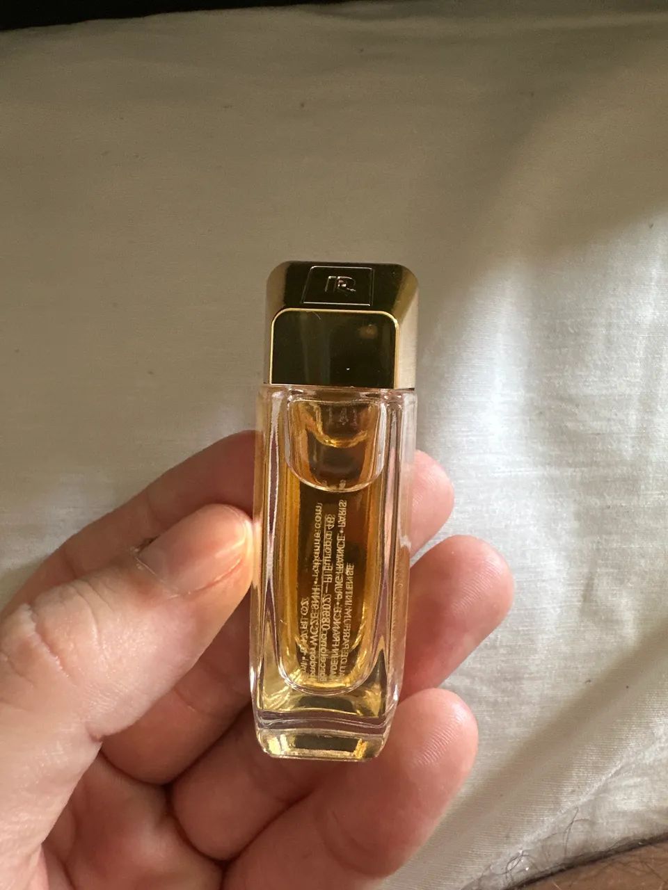 MINIATURA PERFUME MILLION GOLD RABANNE EAU DE PARFUM INTENSE - Foto 4