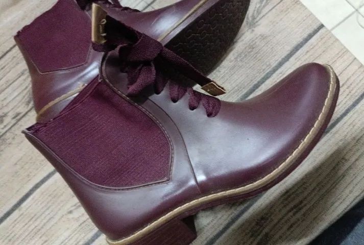 Bota Vinho Colcci 35/36 - Foto 2