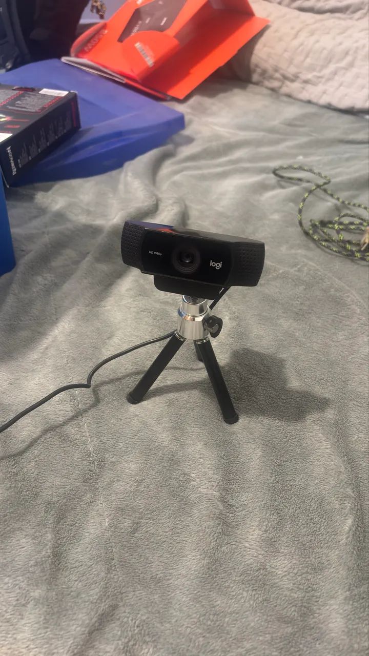 Webcam Logitech C922 Pro Stream Full HD 1080p com tripé - Foto 3