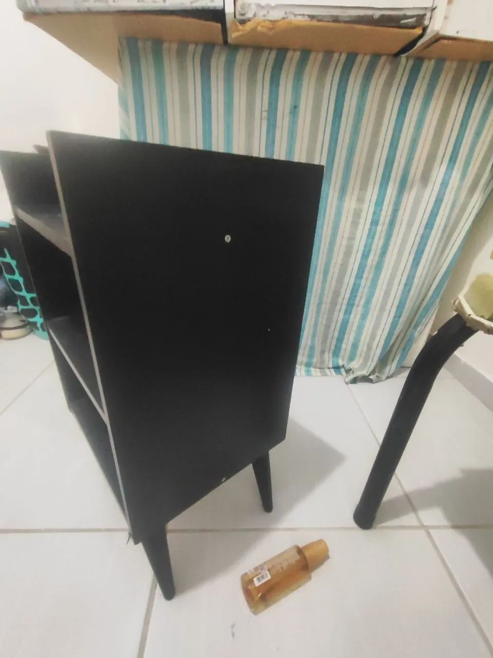 Criado mudo estilo retrô  - Foto 3