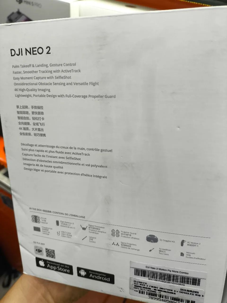 Vende-se Dji Neo 2 Combo com Óculos Novo (Lacrado) - Foto 2