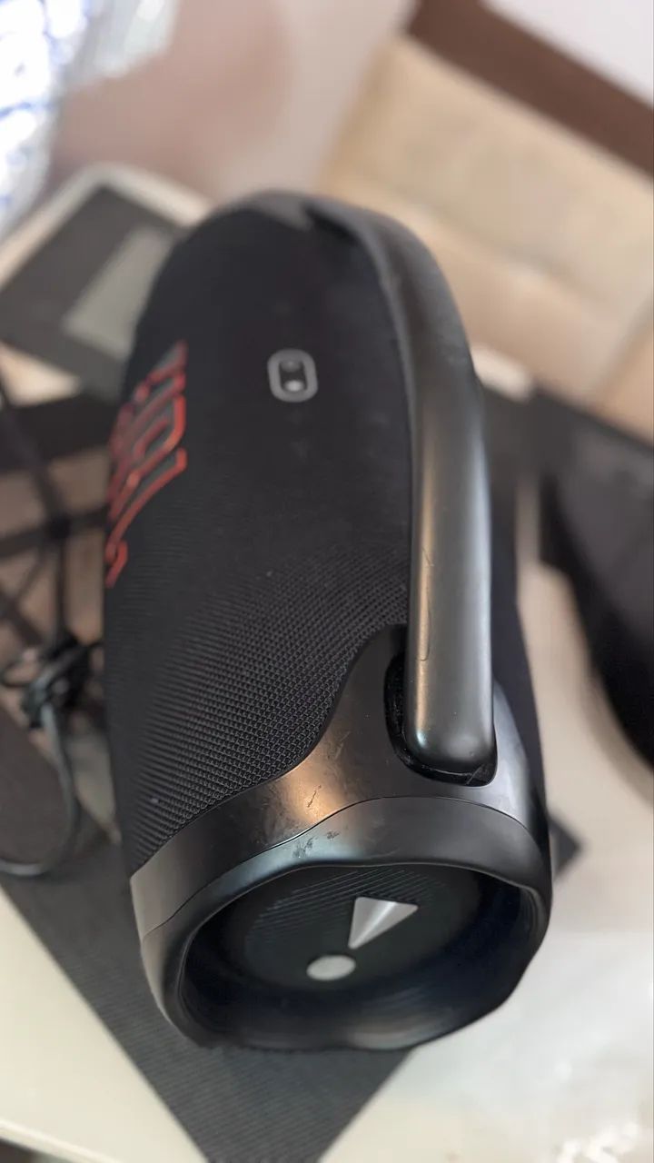 Caixa De Som Boombox 3 Bluetooth Preta Jbl - Foto 2