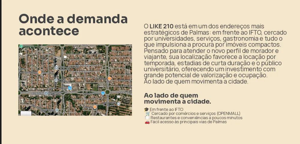 Aptos 1 e 2 Quartos | Sinal a partir de R$ 4 mil | Frente IFTO - Foto 3