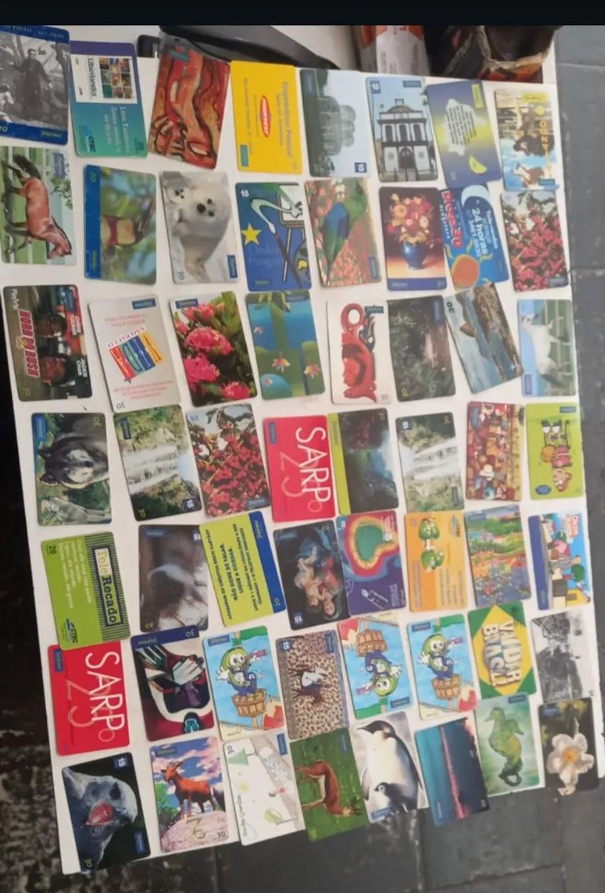 Vendo cartões telefônicos antigos - Foto 3