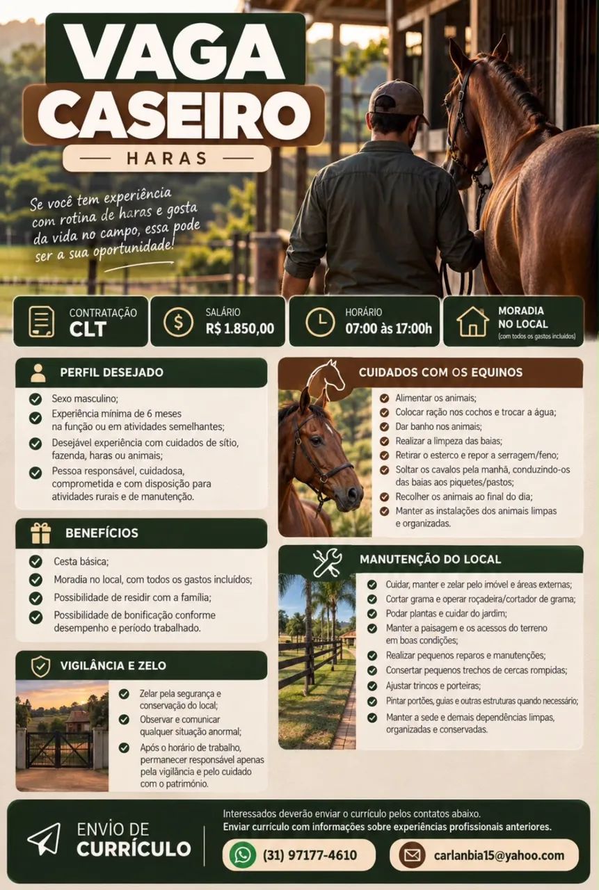 Vaga para caseiro  - Foto 3