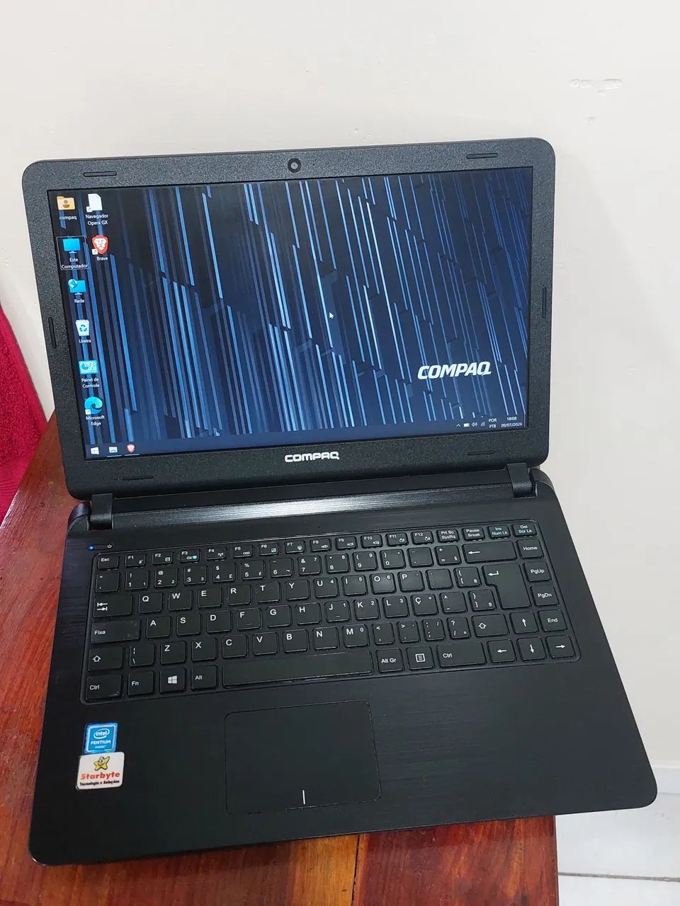 Notebook hp compaq com ssd - bom pra estudos