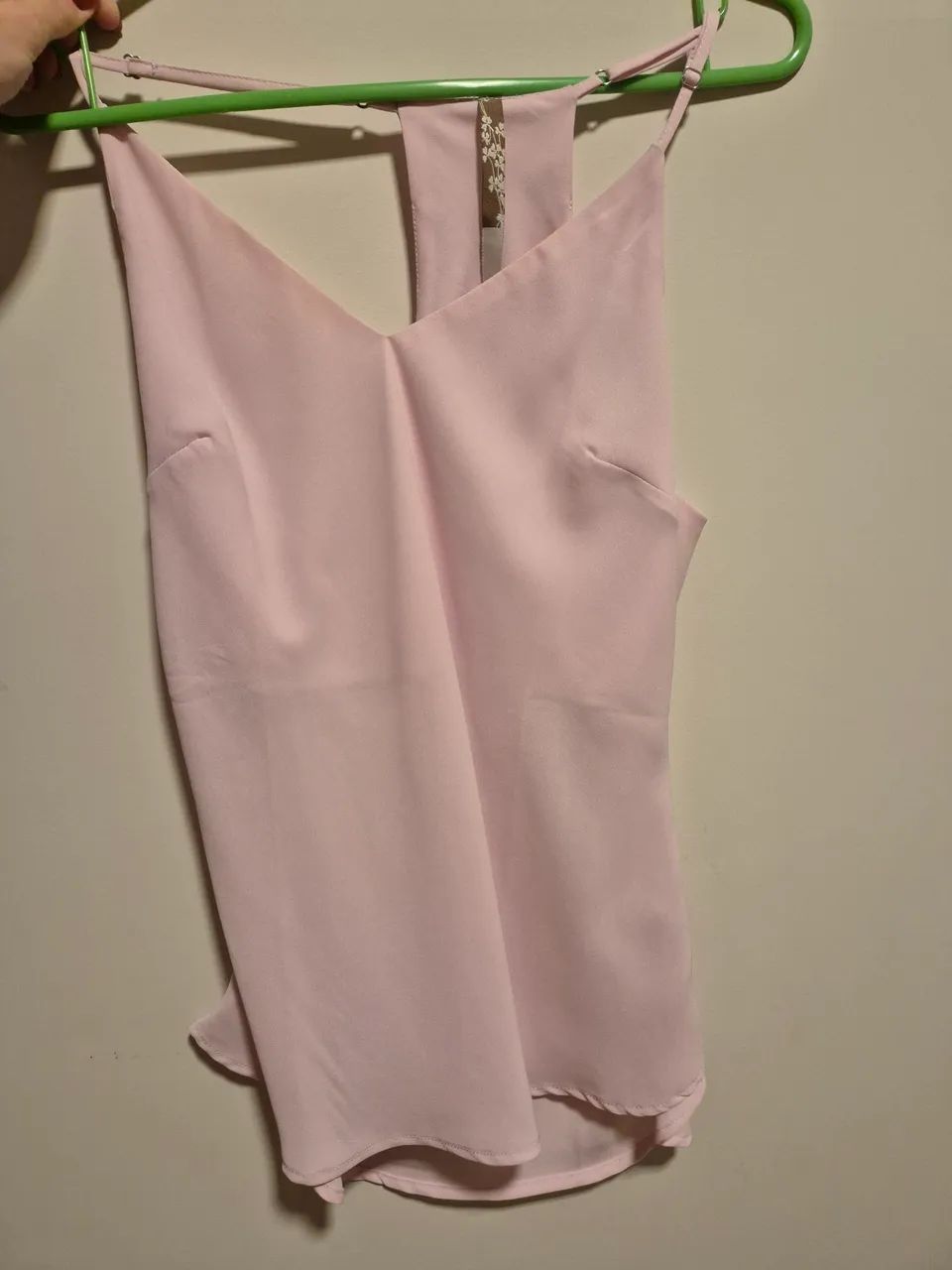 Blusa de alcinha rosa