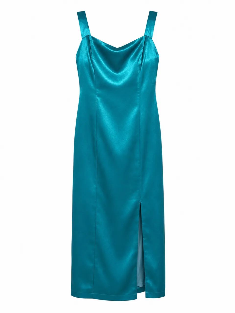 Vestido Azul turquesa