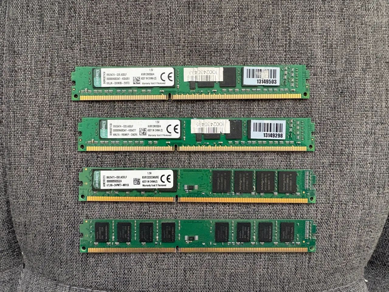 20Gb memória RAM ECC DDR3