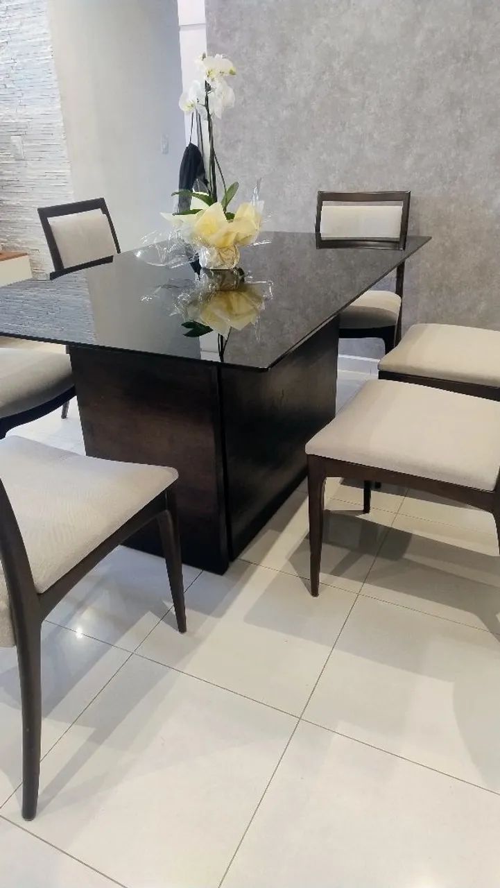 Conjunto de Sala de Jantar completa excelente estado , - Foto 3