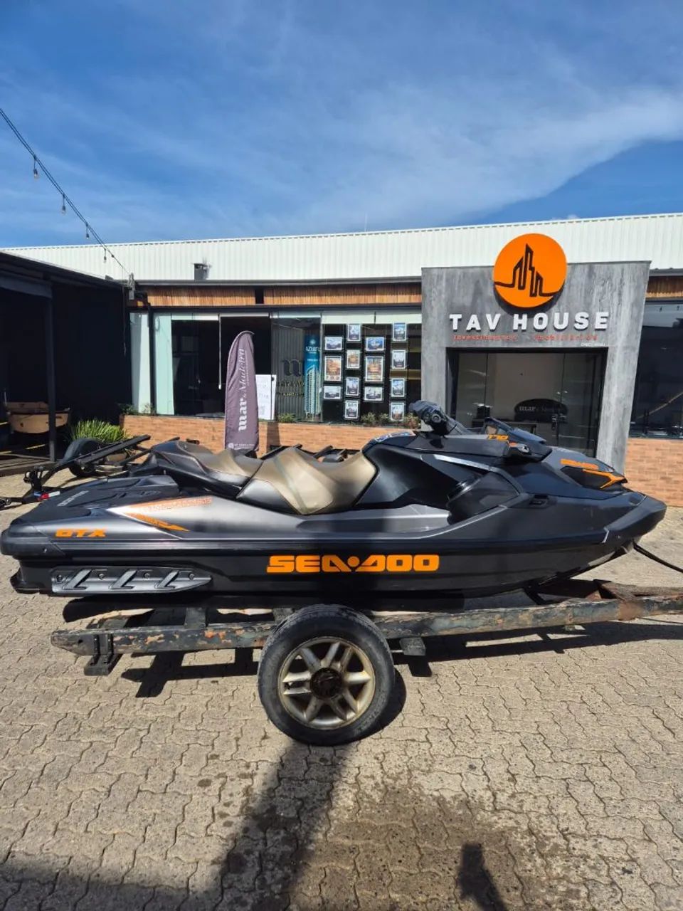 VENDO JET SKY SEA-DOO GTX170 2022 com 242 horas - Barcos e