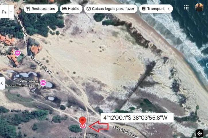 Vendo 2 lotes da Praia das Fontes cada um 20x35m  - Foto 2