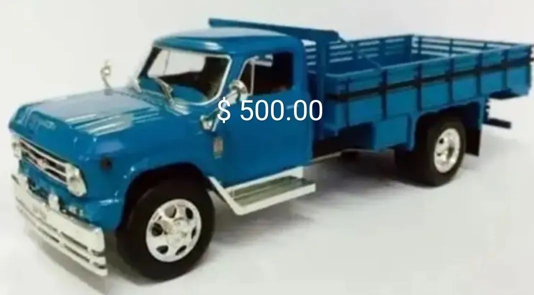 Duas miniaturas caminhão Chevrolet D 60 e C 60  - Foto 4