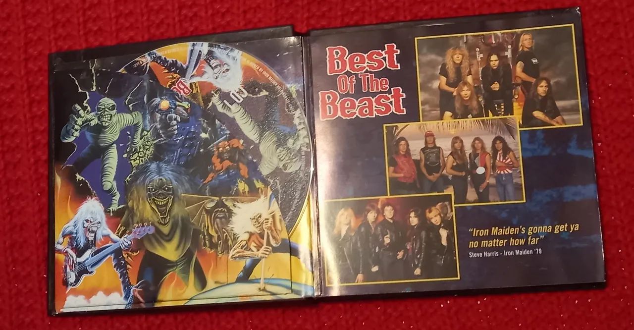 CD Iron Maiden (Best Of The Beast) - Foto 2