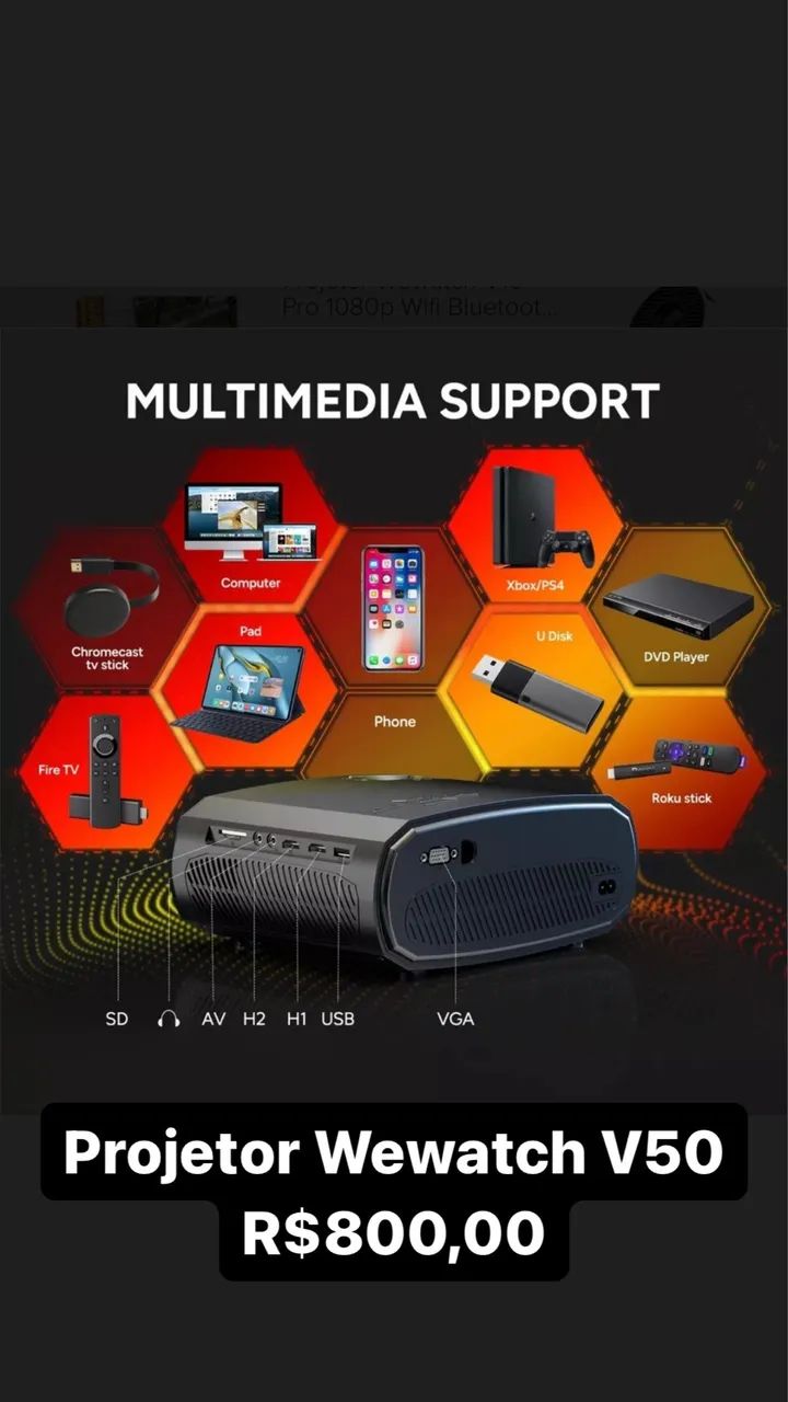 Projetor Wewatch V50