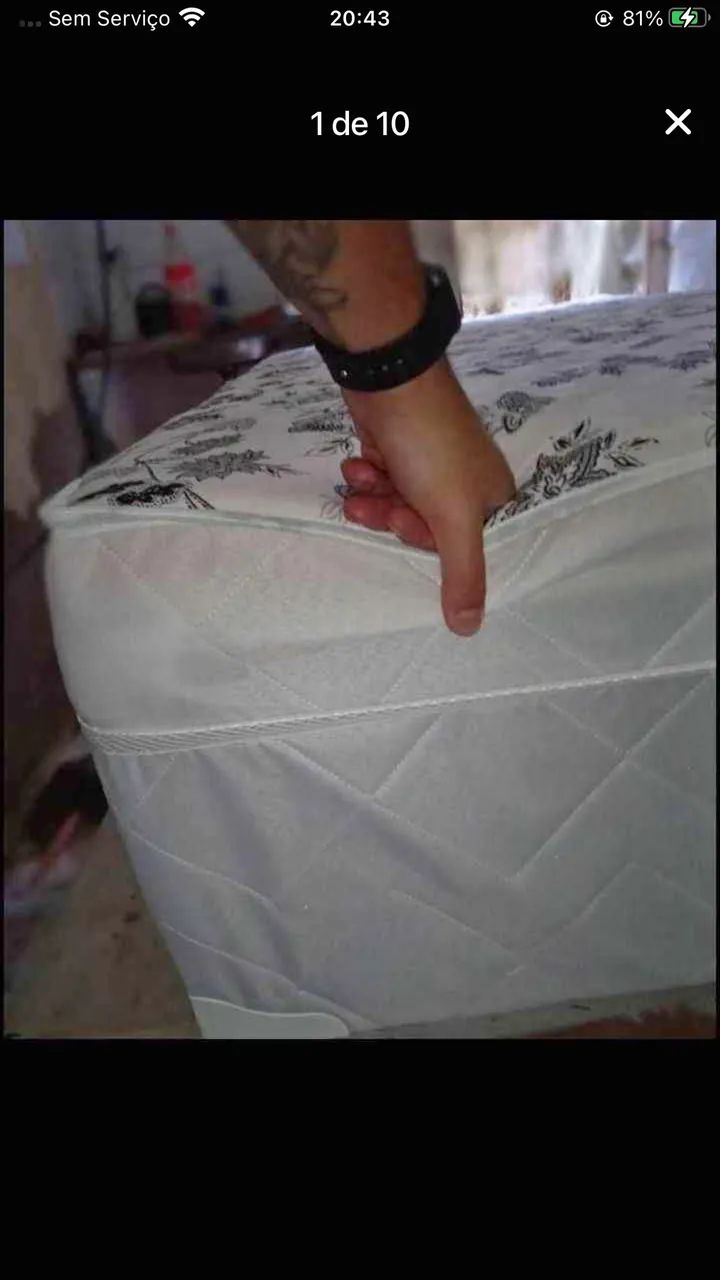Oferta relâmpago cama box da alta confortável D33 - Foto 5