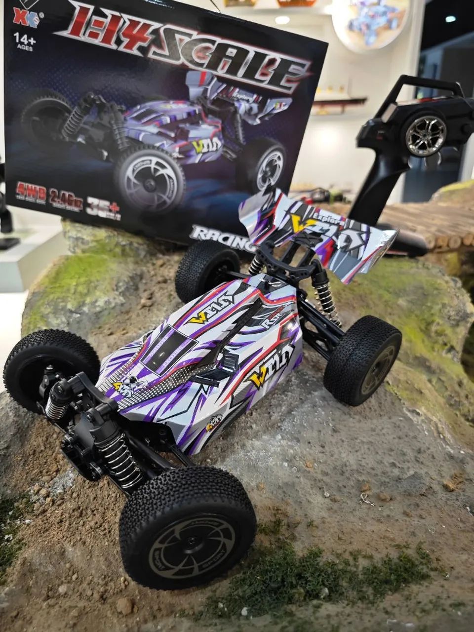 Carro Rc Buggy WlToys 144016 4x4 35km/h - Foto 2