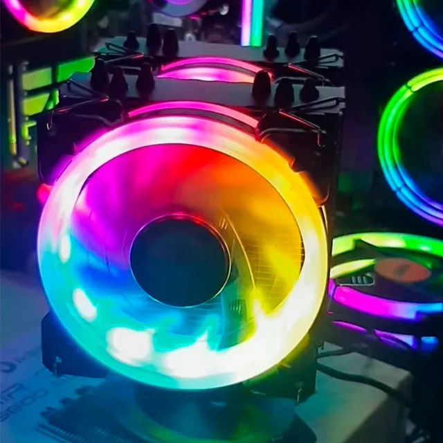 Air Cooler ARGB - Eficiência e Estilo para o Máximo Desempenho!  - Foto 2