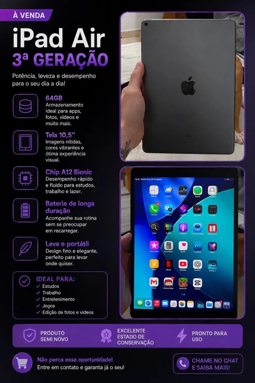 Tablet iPad air 