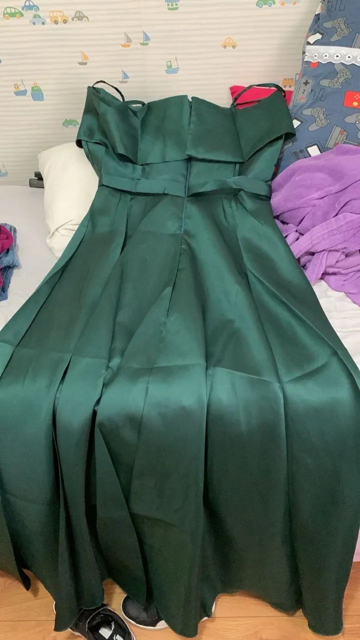 VESTIDO CASAMENTO/ FESTA // VERDE - Foto 5
