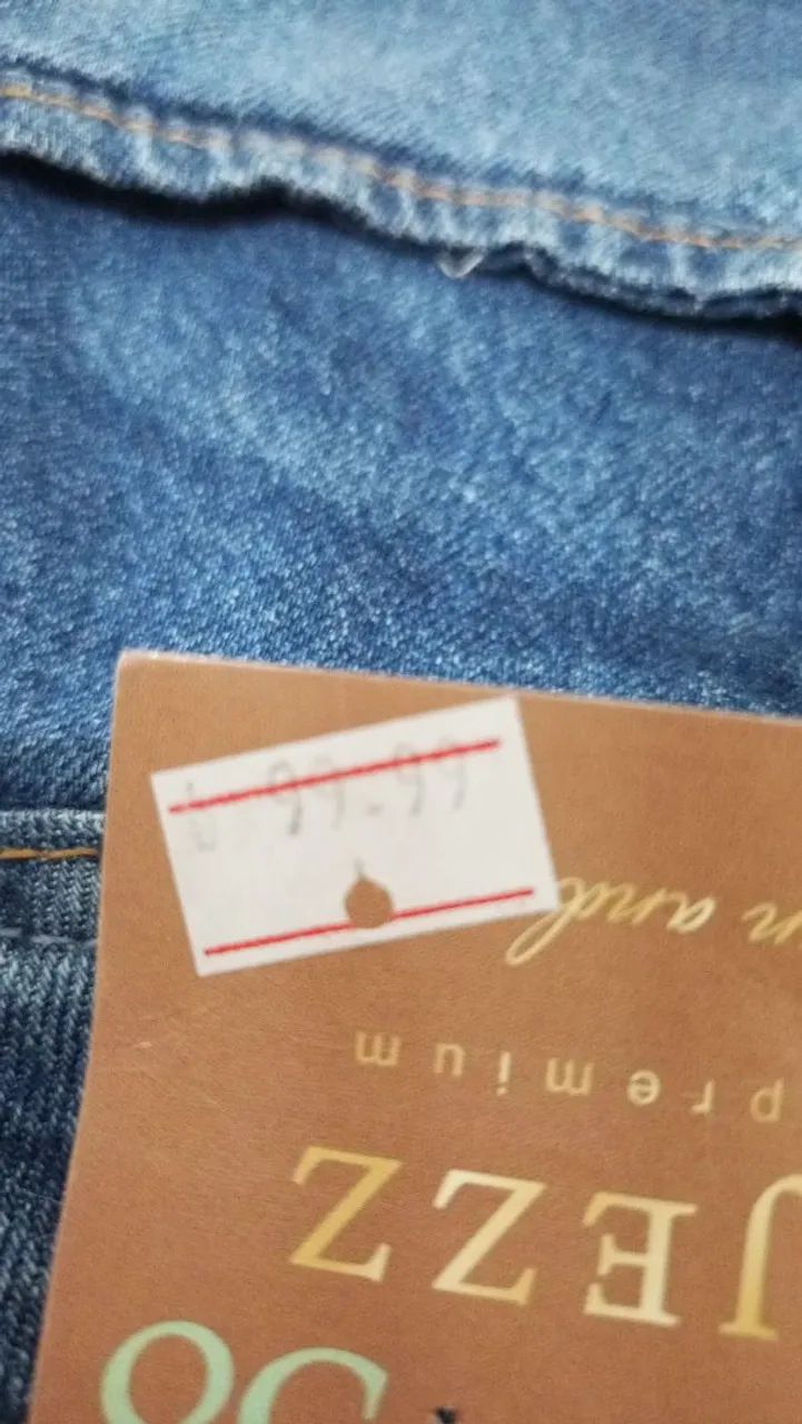 Saia longa jeans  - Foto 2