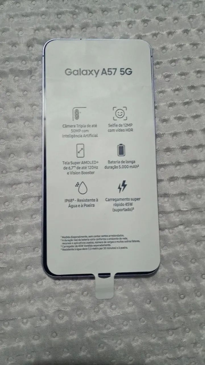 Samsung A57 5G - NOVO - Foto 3