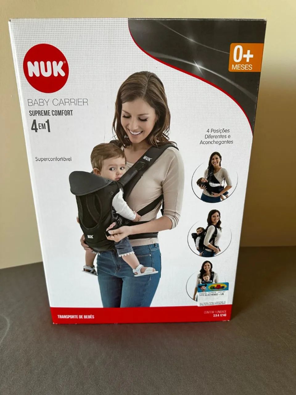 CANGURU PARA BEBÊ ERGONÔMICO 4 EM 1 - NUK - Foto 3