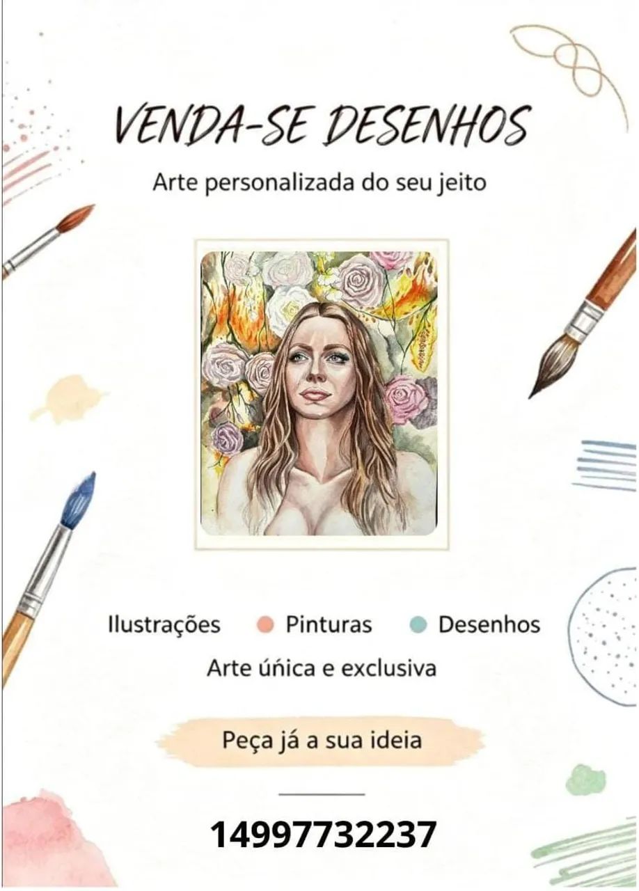 Desenhos e Ilustrações por Encomenda