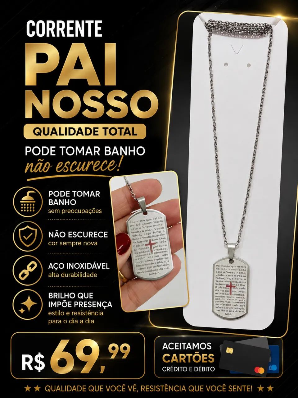 Vendo, corrente Pai nosso!!