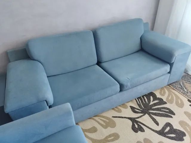 Conjunto Sofá, Poltrona e Centro - Foto 2