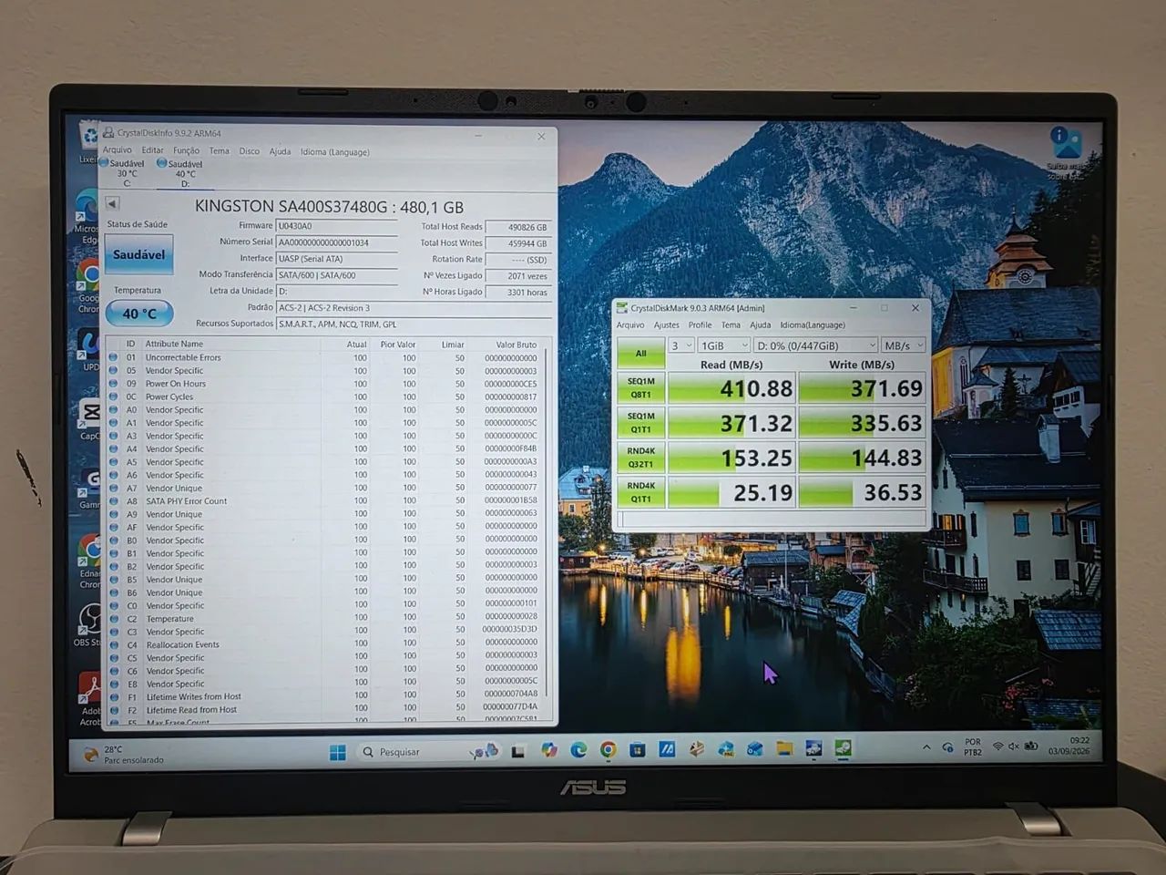 SSD SATA 480GB kingston - Foto 2