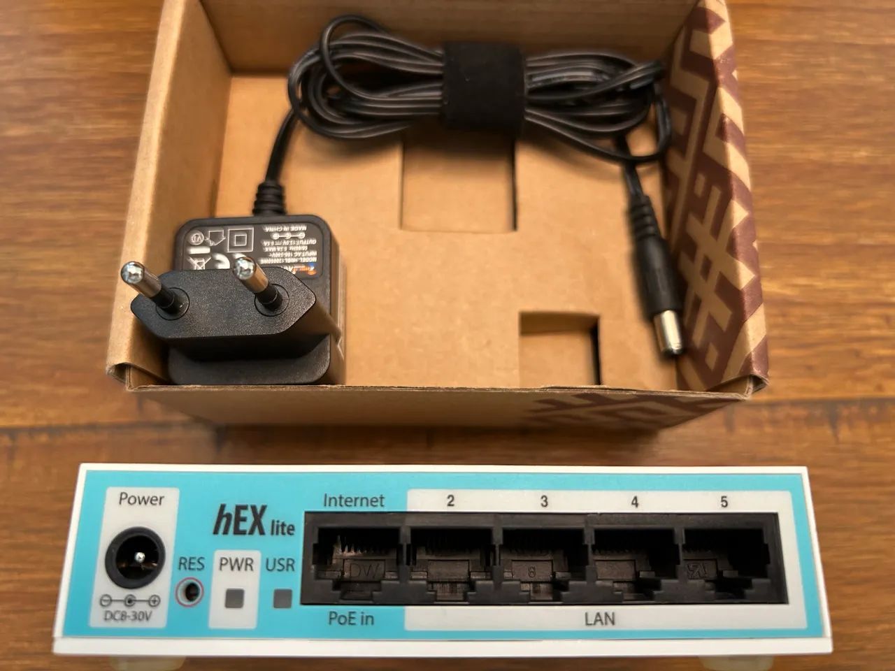 Roteador Mikrotik Hex Lite Rb750r2 5 Portas Poe  - Foto 2