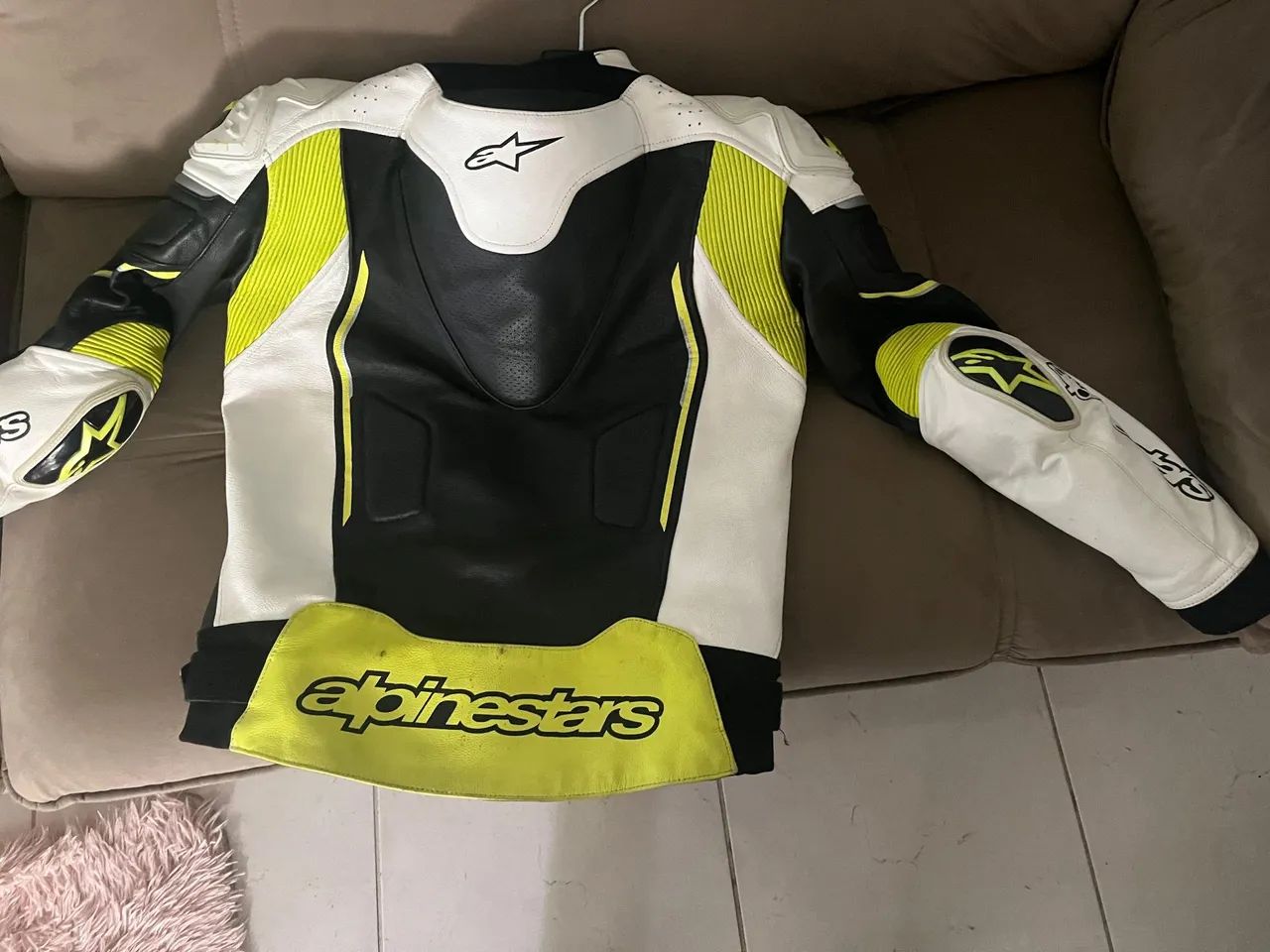 Casaco de couro alpinestars - Foto 2