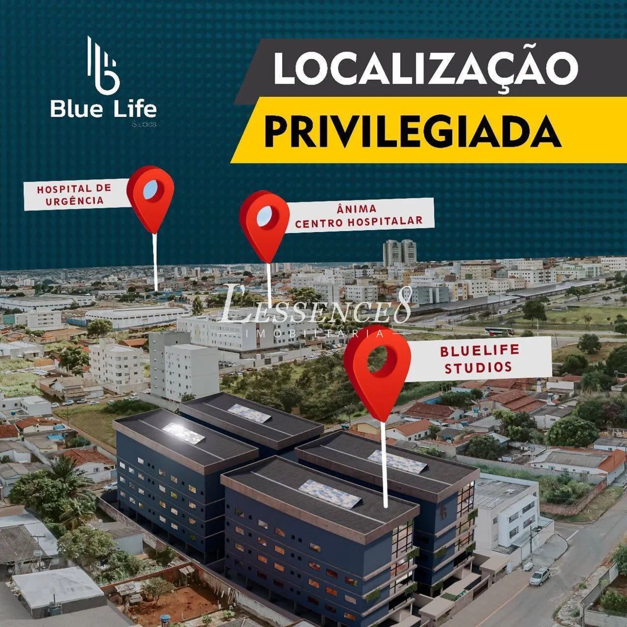 Kitnet Mobiliada 25m² | Cidade Universitária | Anápolis |GO - Foto 3