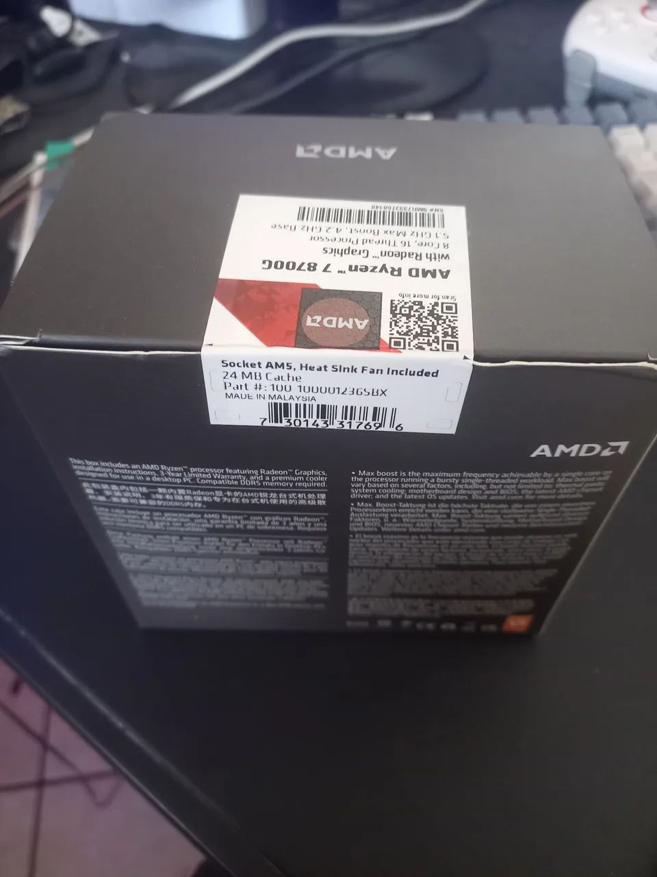 Processador Ryzen 7 8700g - LACRADO - Foto 2