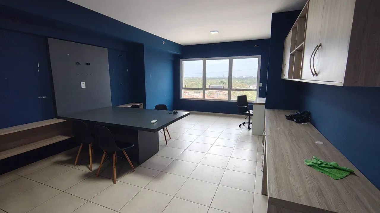 sala mobiliada com ar condicionado pátio jardins - Foto 2