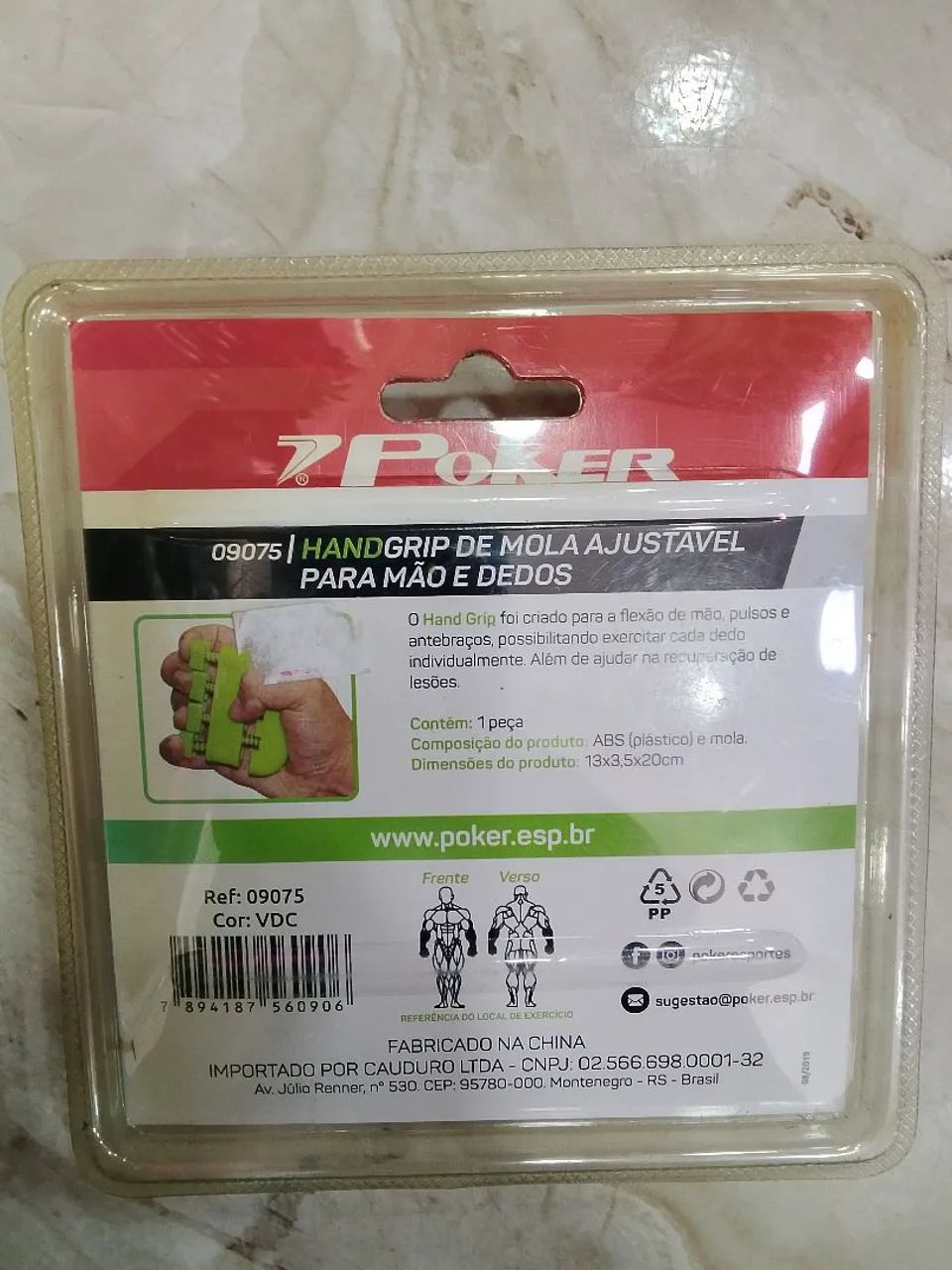 HAND GRIP PARA MÃOS E DEDOS POKER  - Foto 4