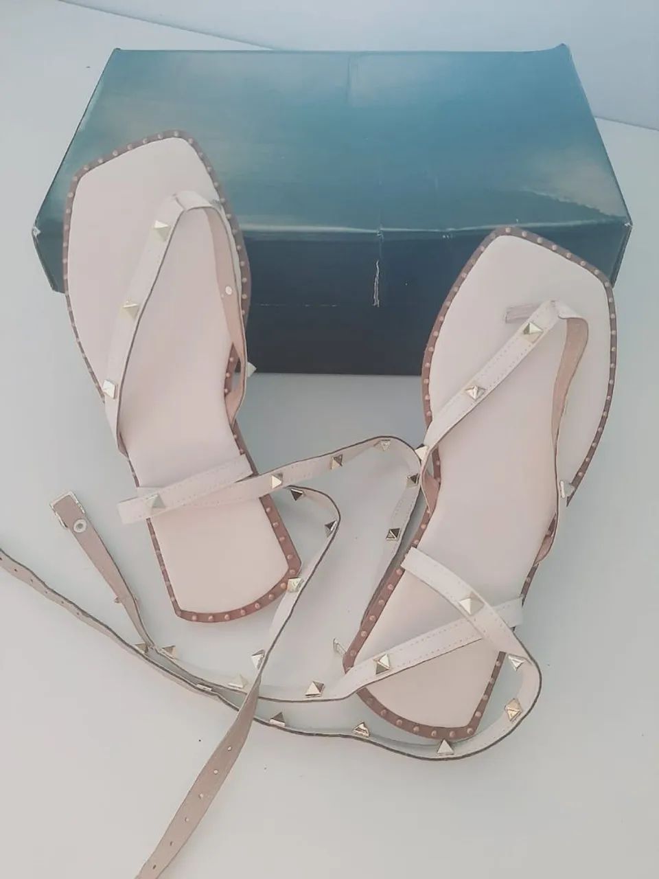 Rasteirinha off-white - Foto 3