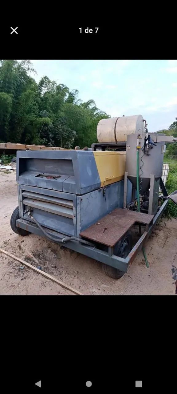compressor de ar 275 pcm Atlas copco  - Foto 4