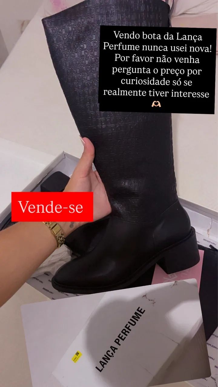 Bota Lança Perfume