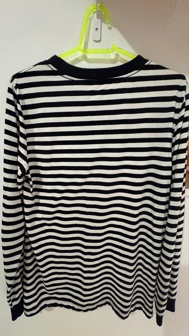 Camisa manga longa listrada - Foto 3