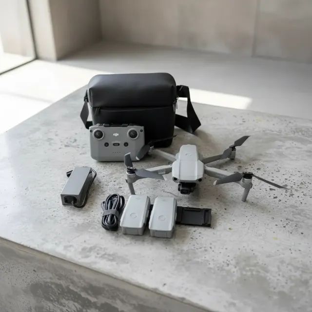 Drone Dji Mavic Air 2 Combo Fly More Cinza (Usado) - Foto 2