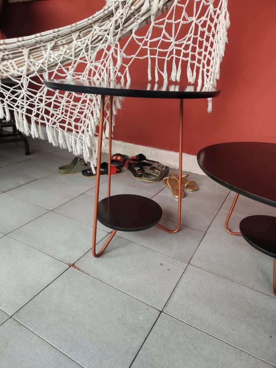 Conjunto de mesa lateral/centro  - Foto 2