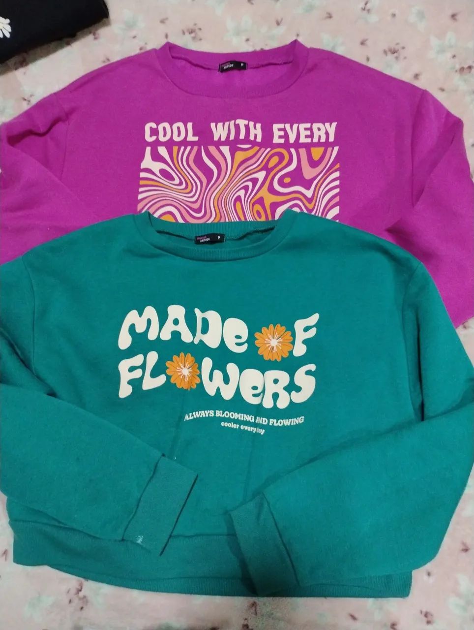 Lote 2 cropped feminino P