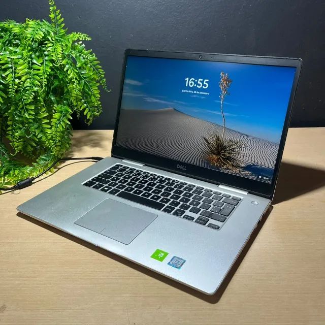 Notebook Dell I7 8°/ 16GB/ SSD/ Nvidia/ 12X No cartão - Notebooks