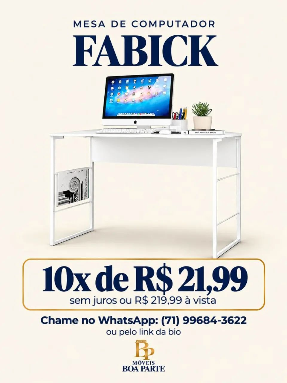 MESA COMPUTADOR NOVA DA LOJA!