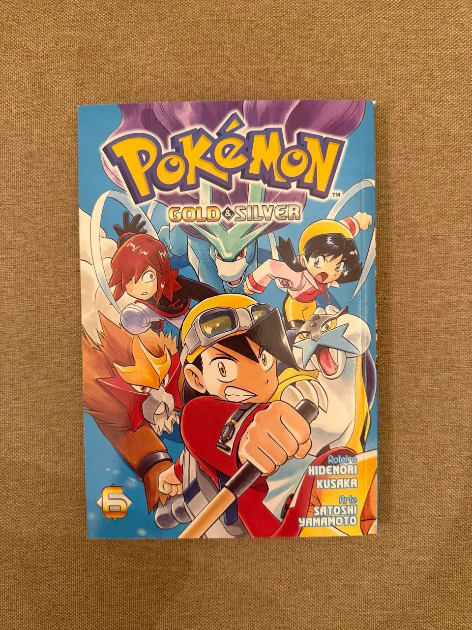 manga pokemon gold & silver volume 6